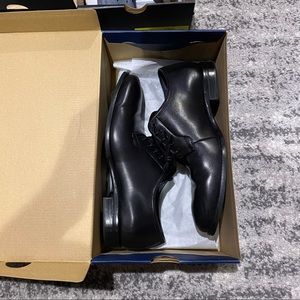 Cole Haan Mens Warner Grand Black Oxford Dress Shoe Size 9.5 (Wide) (1984426)